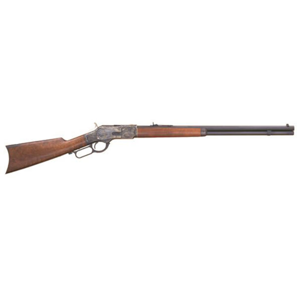 Cimarron 1873 Sporting Rifle, .45 Colt, 24.25-Inch, Case Hardened Walnut, 13-Round