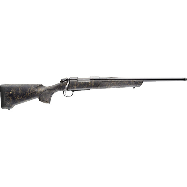 Bergara B-14 Stoke Compact Rifle 22-250 Rem. 20 in. Black w/ Tan Webbing 4 Rd