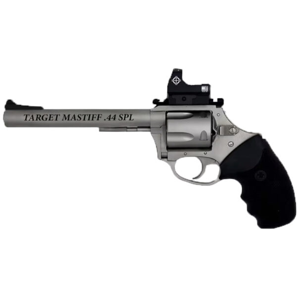 Charter Arms Target Mastiff Revolver 44 Spl. 6 in Stainless 5 shot w/ Optic