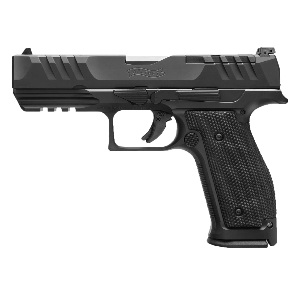 Walther PDP Steel Frame Pistol, 9mm, 4.5-Inch, Black, 10-Round