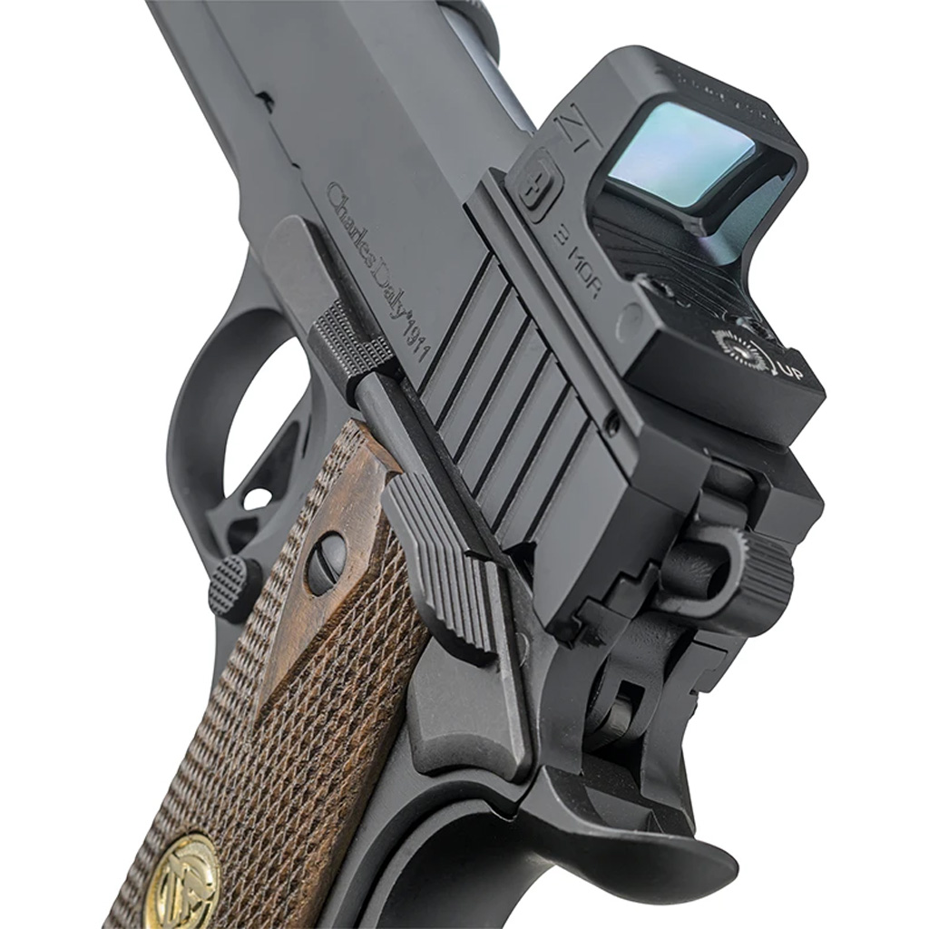 Charles Daly 1911 Superior Pistol, .45 ACP, Red Dot, Walnut Grip