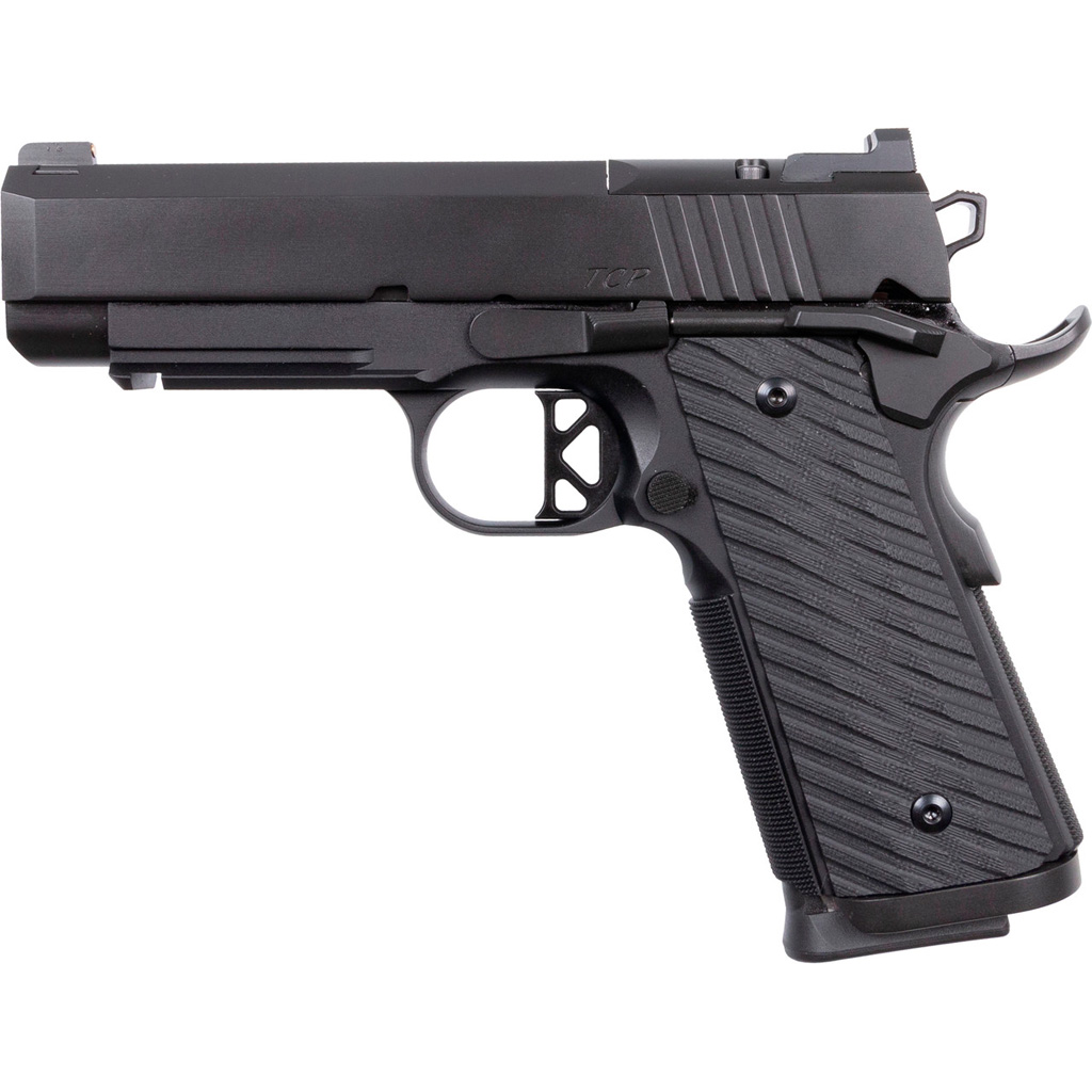 Dan Wesson TCP 1911 Pistol, 9mm, 4-Inch, Black, Optic Ready