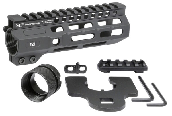 Midwest Industries Combat M-LOK Handguard, 6-Inch, Black