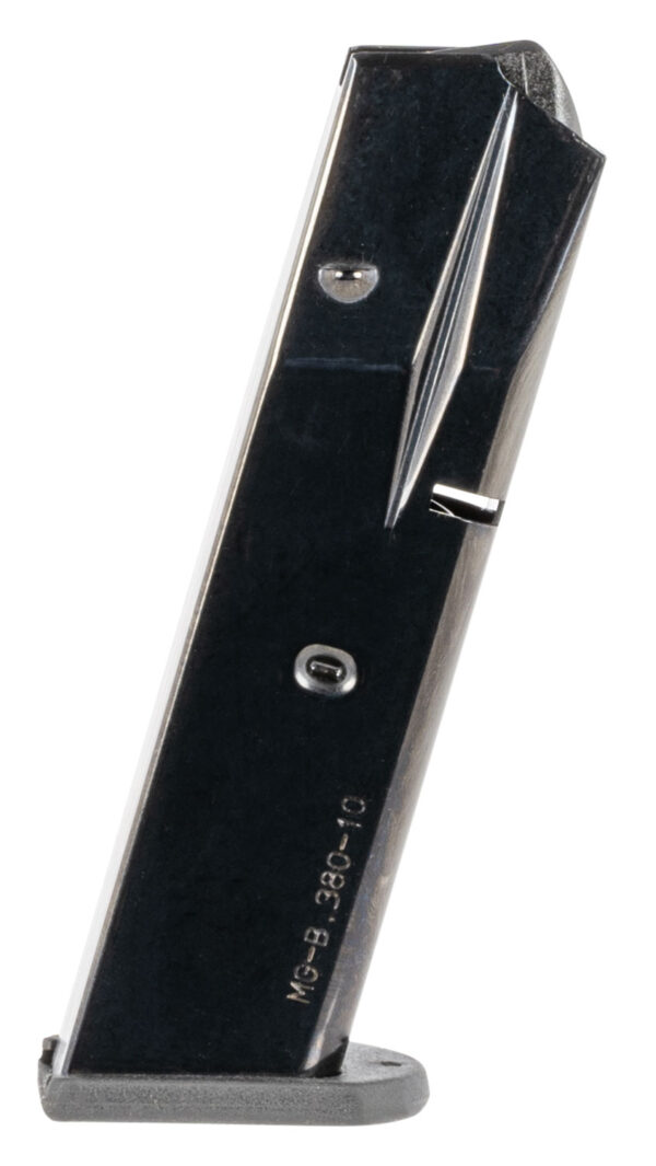 Mec-Gar MGBRBDA10B Standard 10rd 380 ACP Fits Browning BDA Blued Carbon Steel