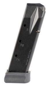 Mec-Gar MGP22818AFC Standard 18rd 9mm Luger Fits Sig P228 Blued w/Anti-Friction Coating Carbon Steel