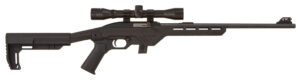 Citadel CIT22LRBMM Trakr Full Size 22 LR 10+1 18" Blued Steel Barrel, Black Steel Receiver, Black Synthetic Stock, Nikko Stirling Mountmaster