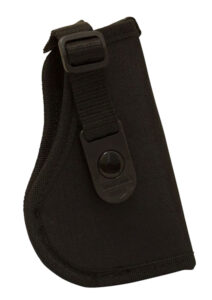 Birchwood Casey NH06 Nylon OWB Size 06 Black Nylon Belt Loop Compatible w/Glock 30/38/Springfield Compact Ambidextrous