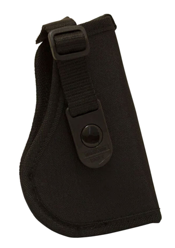 Birchwood Casey NH06 Nylon OWB Size 06 Black Nylon Belt Loop Compatible w/Glock 30/38/Springfield Compact Ambidextrous