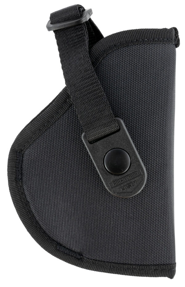 Birchwood Casey NH08 Nylon OWB Size 08 Black Nylon Belt Loop Fits Compact 3-3.5" Ambidextrous
