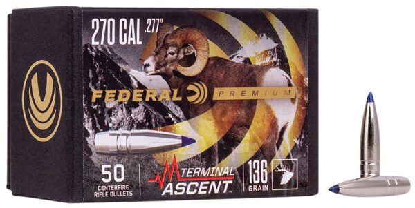 Federal Terminal Ascent .270 Component Bullets 136gr