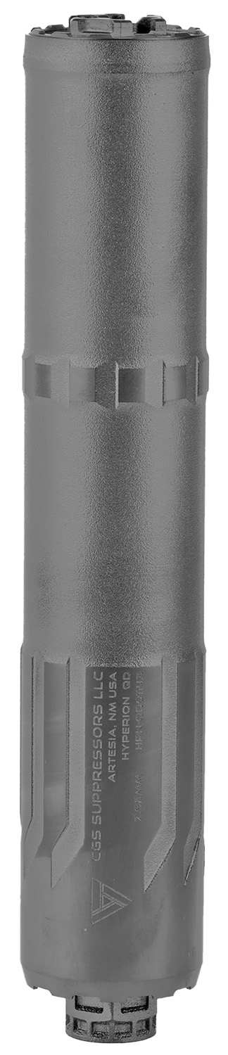 CGS Suppressors CGSHYPERIONQD Hyperion QD 7.62x39mm 1.75" Black Titanium 5/8"x24