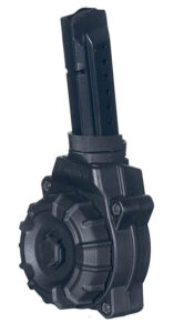 ProMag DRMA27 Standard 30rd Drum 9mm Luger Compatible w/ Glock 17/19 Black DuPont Zytel Polymer