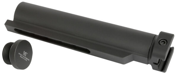 Midwest Industries Stock Tube Adaptor for AR-Platform, Black Hardcoat Anodized Aluminum