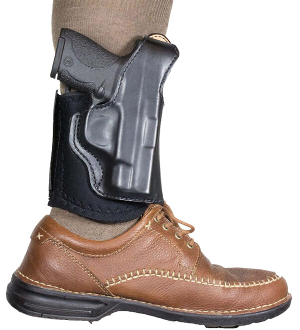 DeSantis Die Hard Rig Ankle Holster for J-Frame Revolvers, 2-2.25-Inch