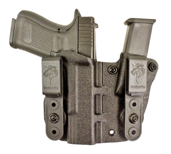 DeSantis Gunhide 160KA8BZ0 Hidden Truth AIWB Black Kydex Belt Clip Fits Glock 43/43X Right Hand