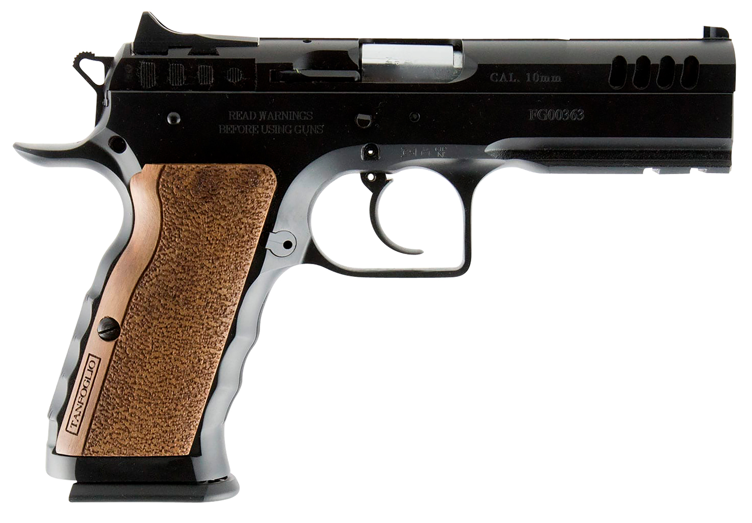 Tanfoglio Defiant Stock I Pistol, 10mm Auto, 4.5-Inch