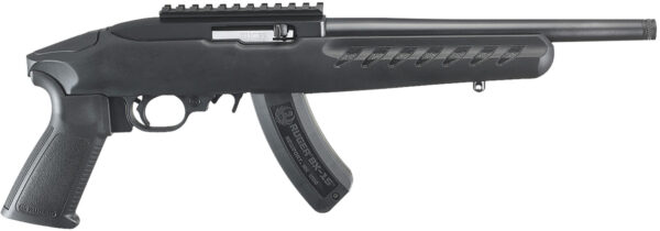Ruger 4923 22 Charger 22 LR 15+1 10" Black Steel Barrel, Black Polymer Frame, Matte Black Receiver w/Picatinny Rail, Ergonomic Polymer Grip, Right Hand