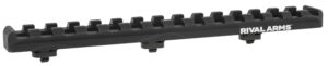 Rival Arms Picatinny Rail, M-LOK 15-Slot, Black Anodized