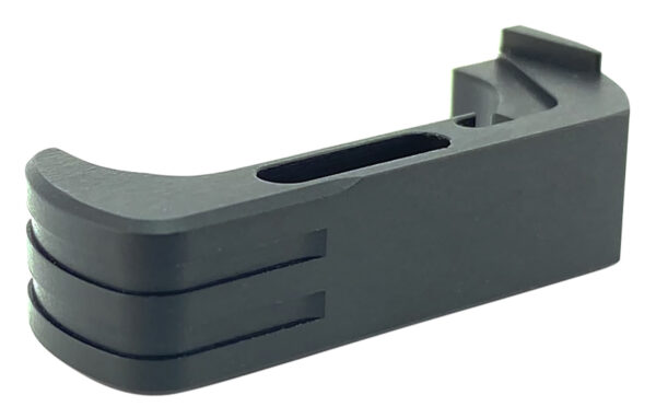 Cross Armory Extended Mag Catch, Glock Gen4-5, Black Anodized