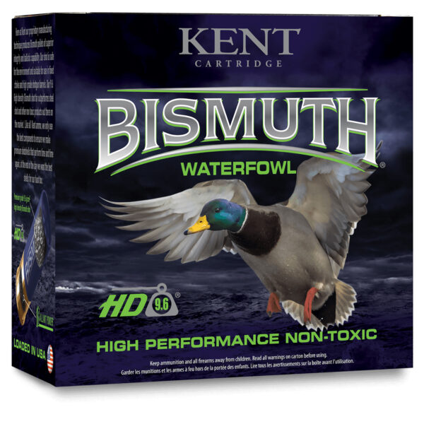 Kent Bismuth Waterfowl 20 Gauge 3in 1oz #5 Shot, 25-Round Box