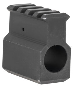 LBE Unlimited ARRGBUH Railed Gas Block Upper Receiver Height AR Platform Black Anodized Aluminum