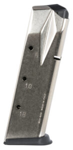 Mec-Gar MGP22815N Standard 15rd Extended 9mm Luger Fits Sig P228 Nickel Carbon Steel