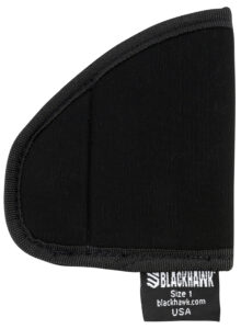 Blackhawk 40MP01BK TecGrip Mag Holster IWB Black Laminate 01 Ambidextrous