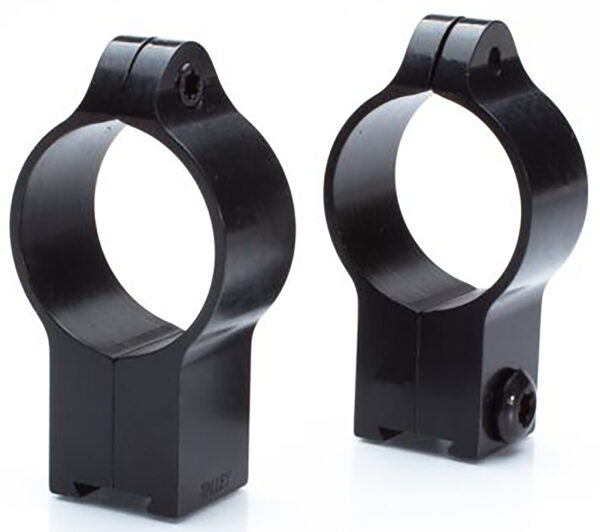 Talley 22CZRH Rimfire Rings Black CZ 452 European/455/457/512/513 1" High 0 MOA