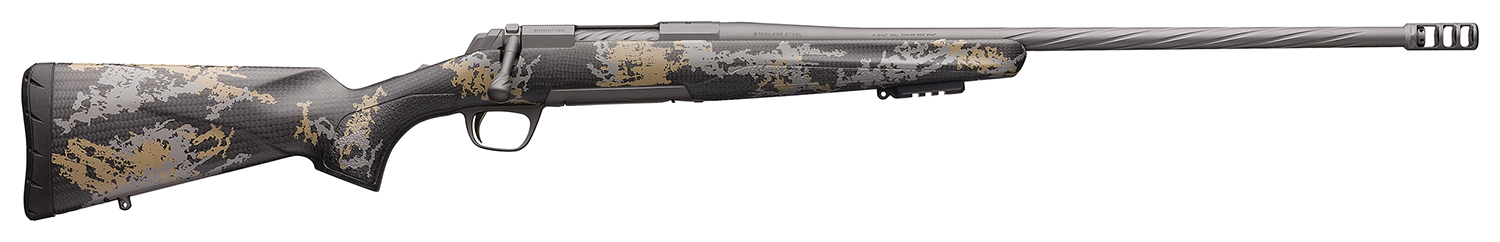Browning X-Bolt Mountain Pro .28 Nosler 26-inch Fluted Tungsten Gray Cerakote Right-Hand, 3-Round
