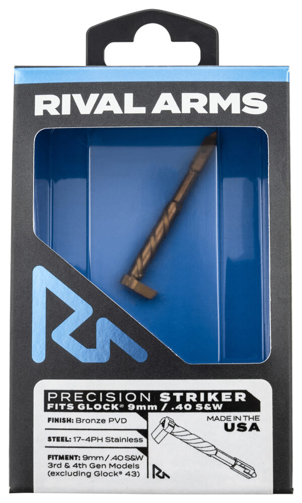 Rival Arms RARA40G001C Precision Striker 9mm/40 S&W Glock Gen3-4 Bronze 17-4 Stainless Steel