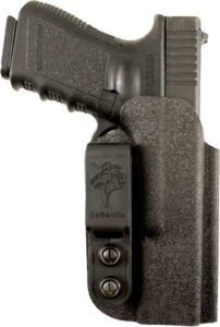 DESANTIS SLIM TUCK HOLSTER IWB - KYDEX AMBI FITS GLOCK 42 BLACK
