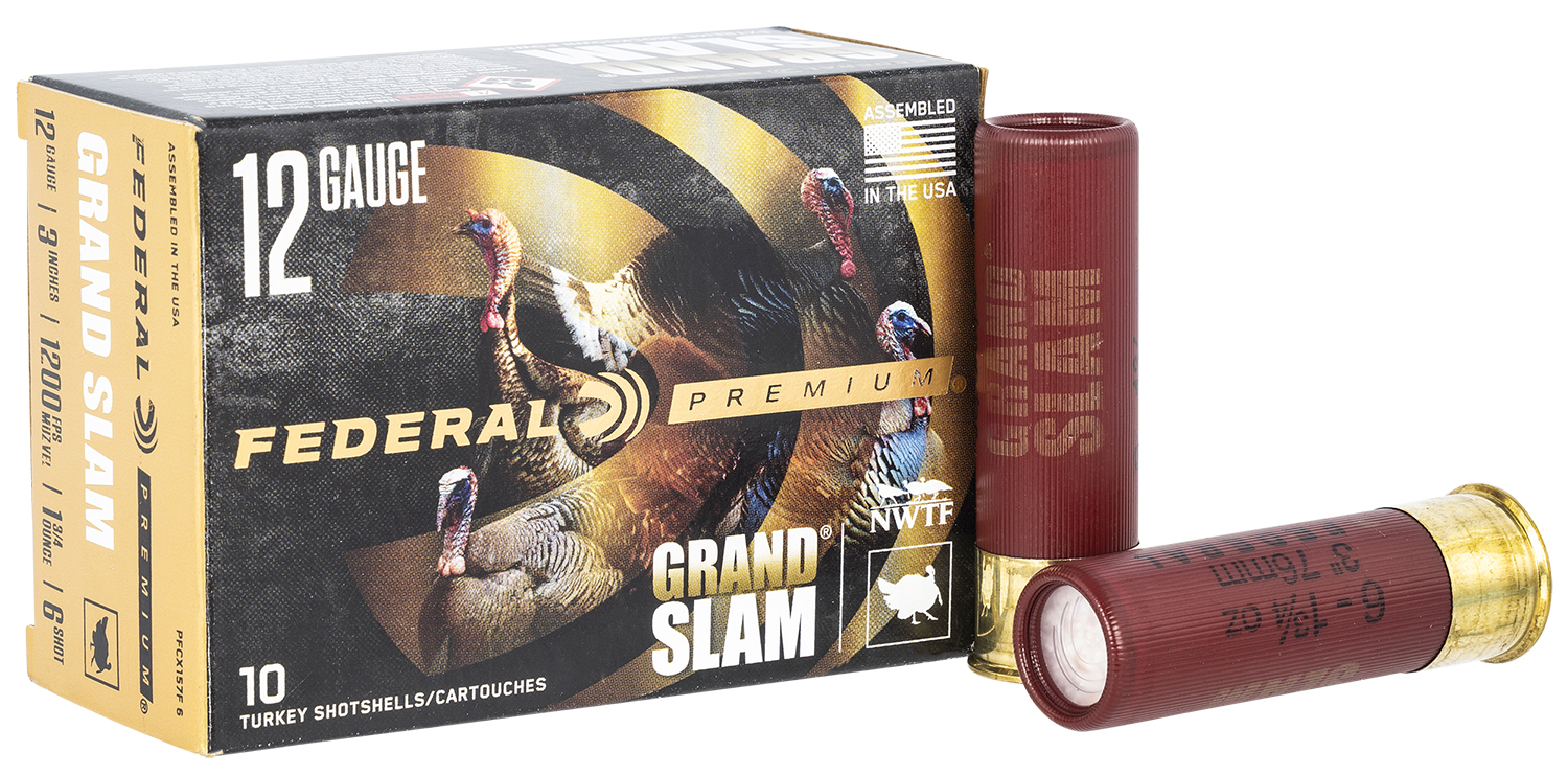 Federal Premium Grand Slam 12 Gauge 3-inch 1.75 oz #6 Shot, 10-Round Box