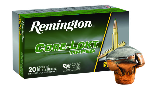Remington Ammunition 29039 Core-Lokt Tipped 308Win 150gr Core-Lokt Tipped 20 Per Box/10 Case