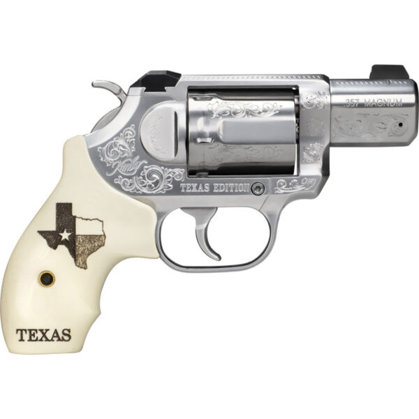 Kimber K6s DA/SA Texas Edition Revolver, .357 Magnum, 2-Inch, 6-Shot