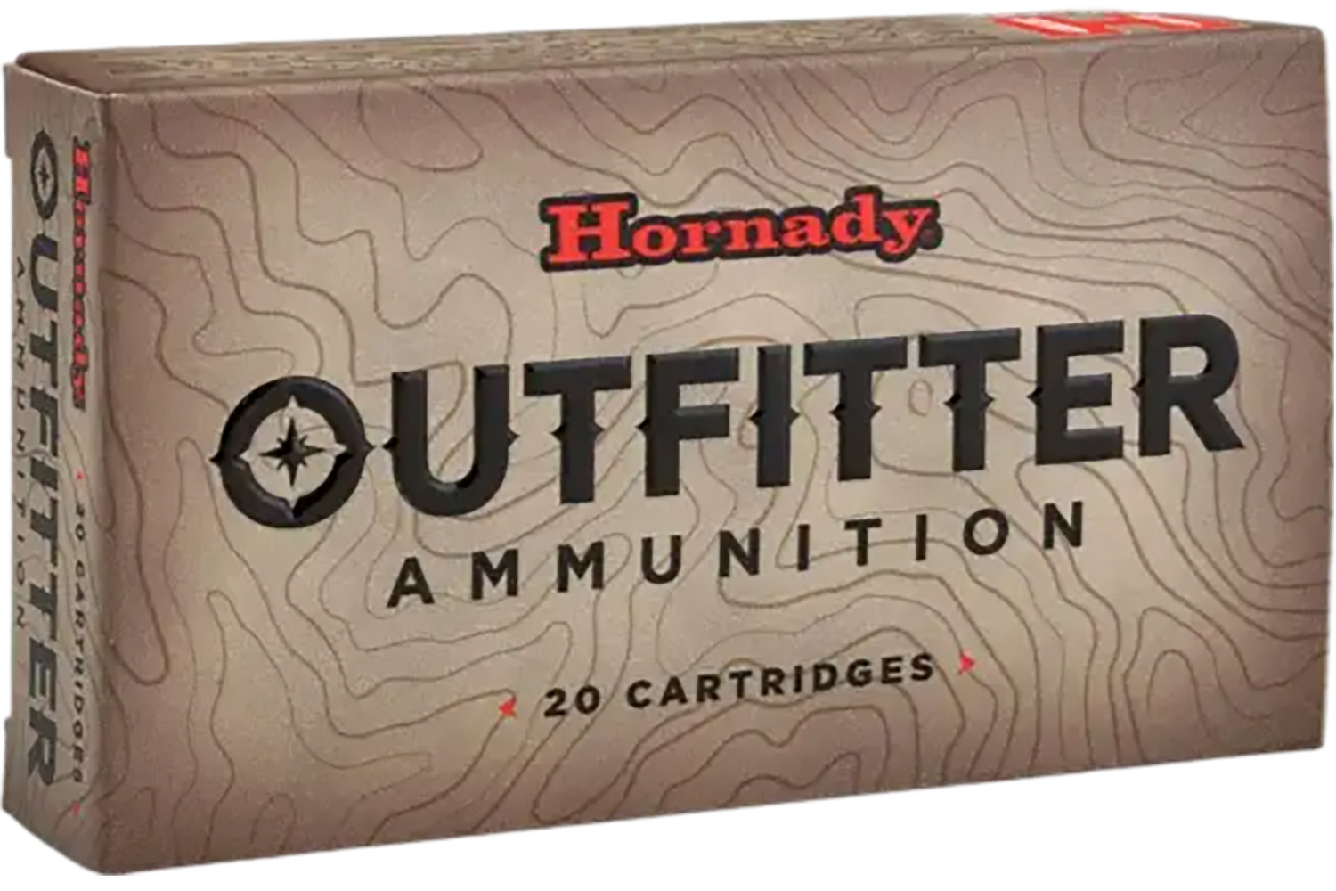 Hornady Outfitter .257 Weatherby Magnum 90 gr CX, 20-Round Box