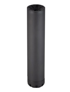SilencerCo SU75 Sparrow 22 22 Cal Rimfire, Rated Up To 5.7x28mm, 5.08" L Black Stainless Steel, Compatible with Delta Adapters, Includes 1/2-28" tpi Spacer