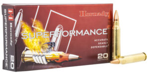 Hornady 812544 Superformance 5.56x45mmNATO 55gr Copper Alloy eXpanding 20 Per Box/10 Case