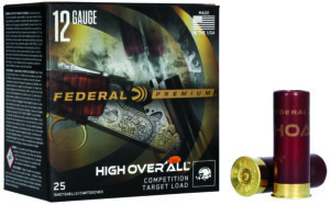 Federal HOA12L9 Premium High Over All 12Gauge 2.75" 1 1/8oz 9Shot 25 Per Box/10 Case
