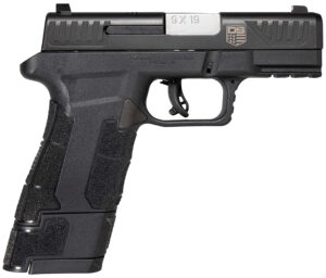 Diamondback DB0300P001 AM2 Sub-Compact Frame 9mm Luger 17+1, 3.50" Stainless Steel Barrel, Black Nitride Serrated Stainless Steel Slide, Black Polymer Frame w/Picatinny Rail & Polymer Grip