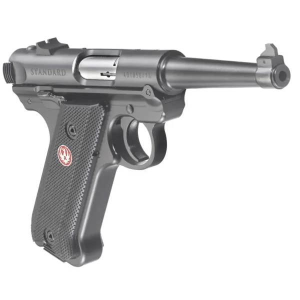 RUGER MRK IV STD 22LR 4.75" BLUED BLK GRP FXD SIGHT