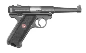 RUGER MRK IV STD 22LR 4.75" BLUED BLK GRP FXD SIGHT - additional view