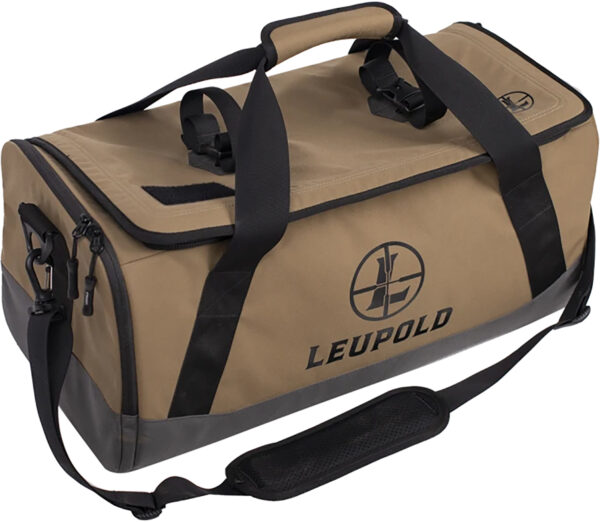 Leupold 182402 Optics Go Gear Tan/Black Nylon Duffle Bag 21" Long