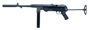 Mauser Rimfire 4400009 MP-40 Carbine Full Size 22 LR 23+1 16.30" Black Steel Barrel, Black Steel Receiver, Black Underfolding Stock