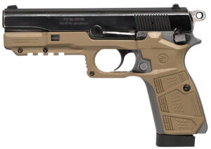 Recover Tactical HPC-02 Grip & Rail System Tan Polymer Picatinny for Browning Hi-Power
