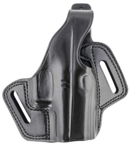 Galco Fletch OWB Belt Slide Holster for Glock 43/43X & Springfield Hellcat, Black