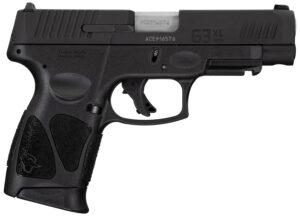 Taurus 1G3XLSR9041 G3XL Compact Frame 9mm Luger 12+1 4" Matte Stainless Steel Barrel, Matte Black Tenifer Serrated Steel Slide, Black Polymer Frame w/Picatinny Rail, Black Polymer Grip, Right Hand