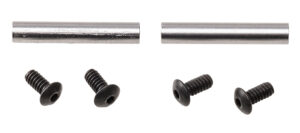 Rise Armament 12005 Anti-Walk Pin Set Black Stainless Steel AR Platform