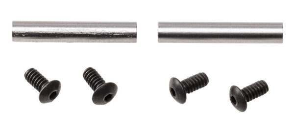 Rise Armament 12005 Anti-Walk Pin Set Black Stainless Steel AR Platform