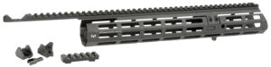 Midwest Industries MIMAR1895XRS Extended Sight System 13.63" M-LOK Black Hardcoat Anodized for Marlin 1895 Variants Includes Iron Sights