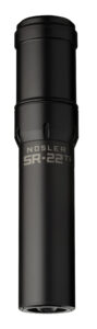 Nosler 90625 SR-22TI 22 Cal 1.74"D Black Finish Made of Titanium with 1/2" 28 tpi Thread Pattern